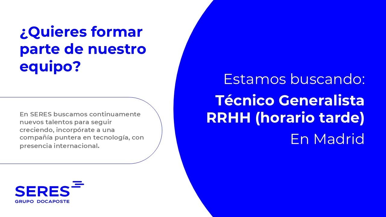 Técnico Generalista RRHH (tarde)